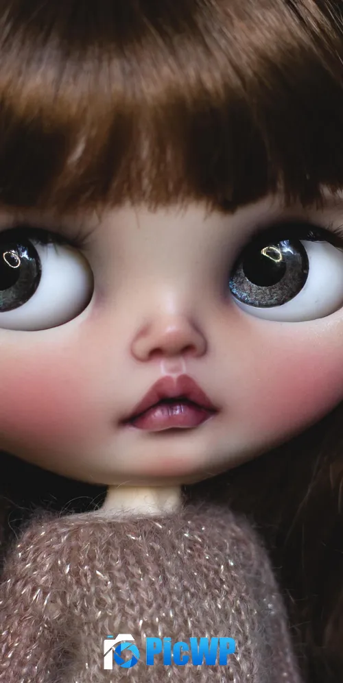 Cute doll 3K Mobile Wallpaper