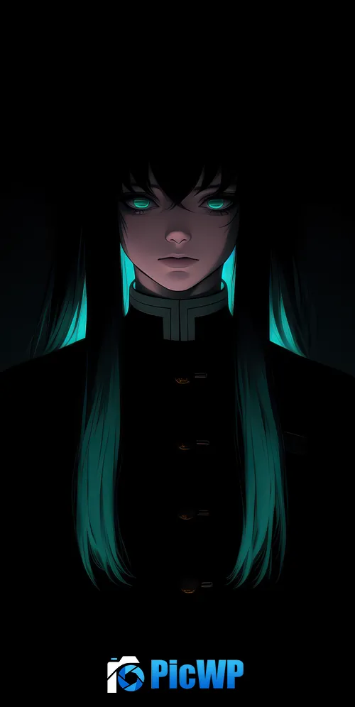 Muichiro Tokito Dark aesthetic 3K Mobile Wallpaper