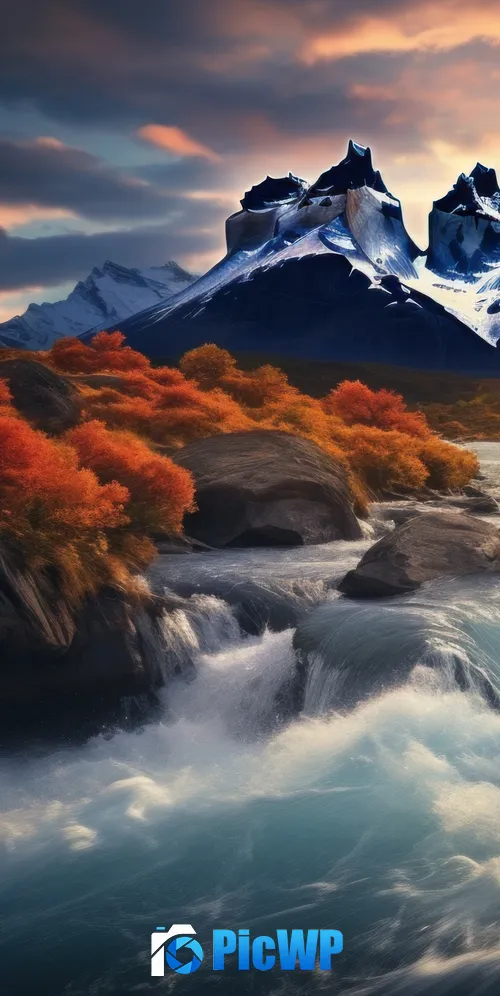 Patagonia Autumn 3K Mobile Wallpaper