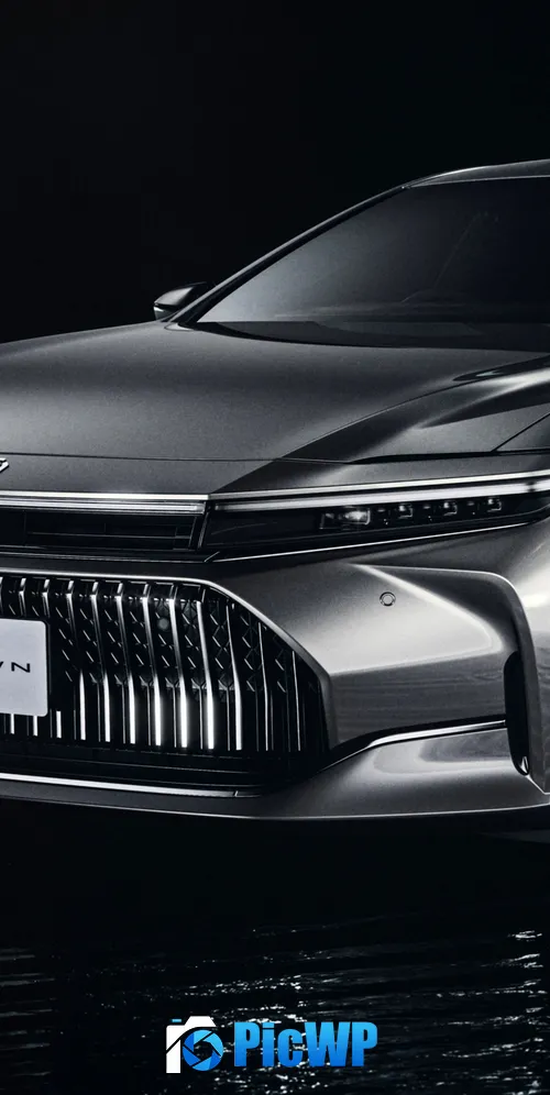 Toyota Crown Sedan Prototype Hybrid electric cars 3K Mobile Wallpaper