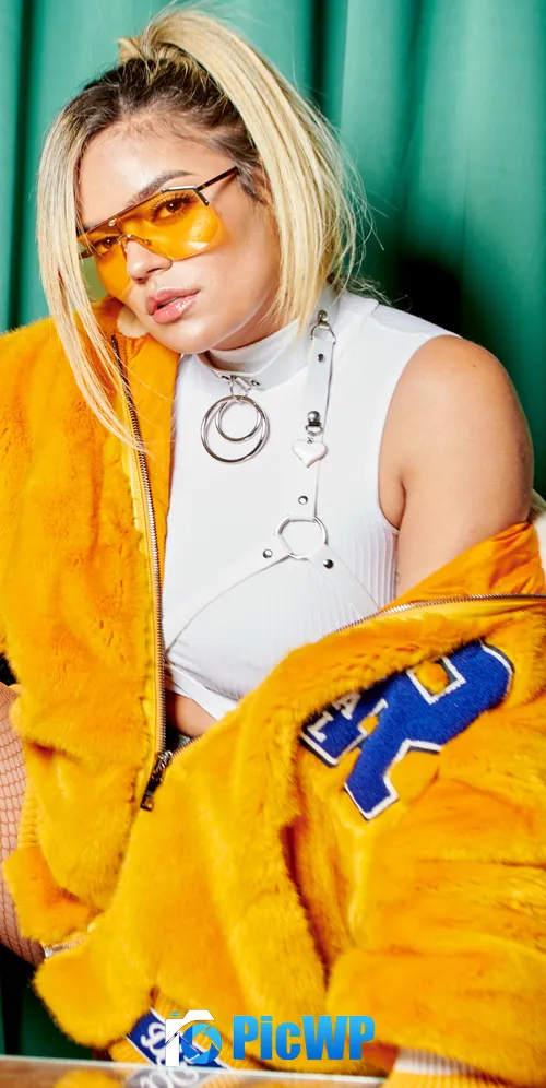Karol G Fashion 3K Mobile Wallpaper