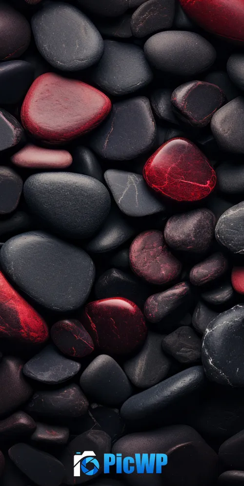 Pebbles Artistic 3K Mobile Wallpaper