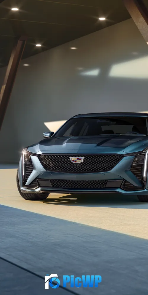 Cadillac CT5 Sport 2025 3K Mobile Wallpaper