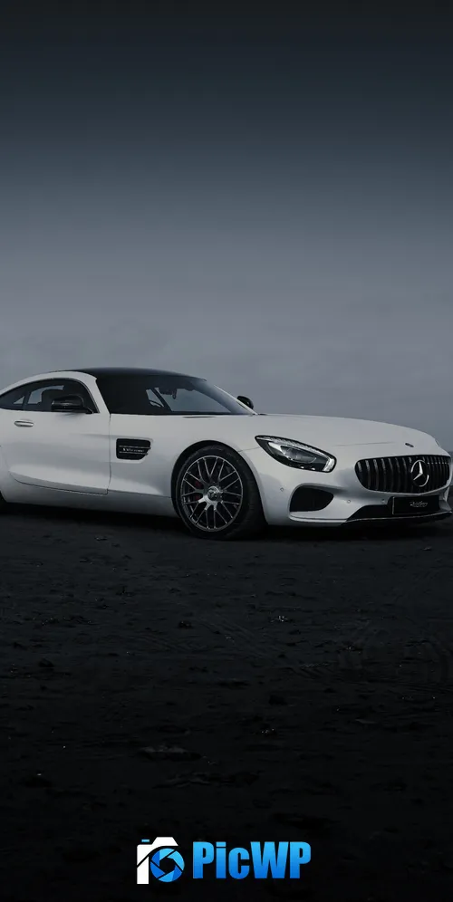Mercedes-AMG GT Dark aesthetic 3K Mobile Wallpaper