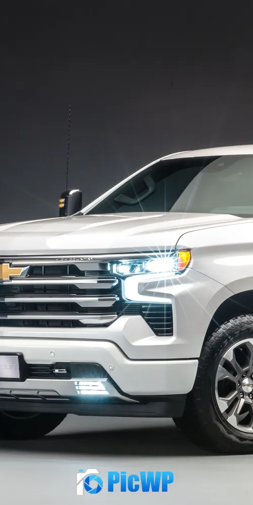 Chevrolet Silverado High Country Crew Cab 2023 3K Mobile Wallpaper