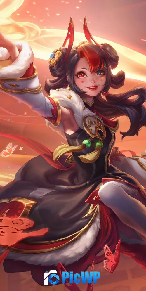 Mythmaker Gwen League of Legends 3K Mobile Wallpaper