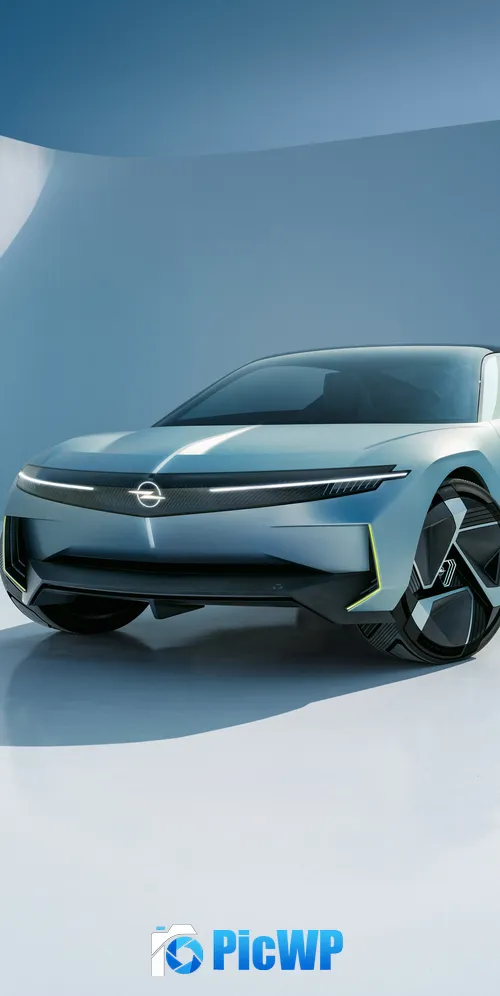 Opel Experimental Futuristic 3K Mobile Wallpaper