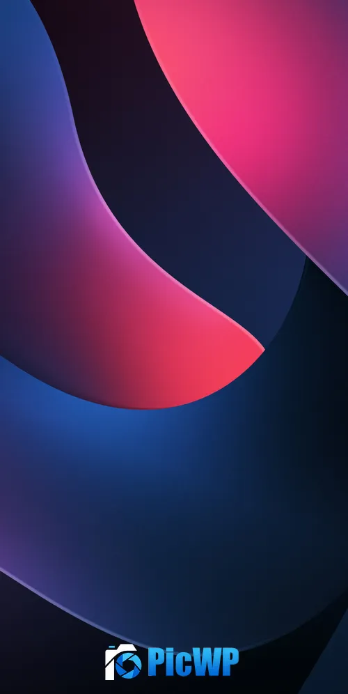 Dark blue Pink abstract 3K Mobile Wallpaper