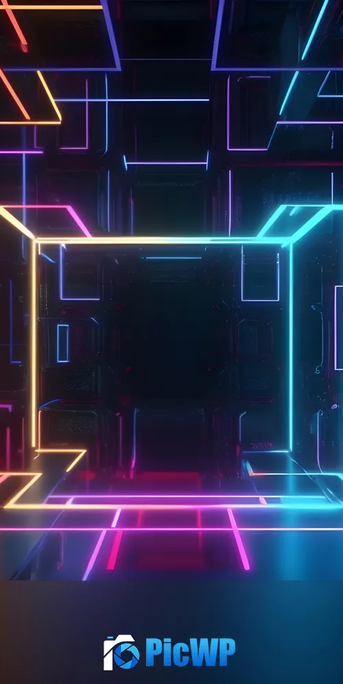 Neon Lighting 3K Mobile Wallpaper