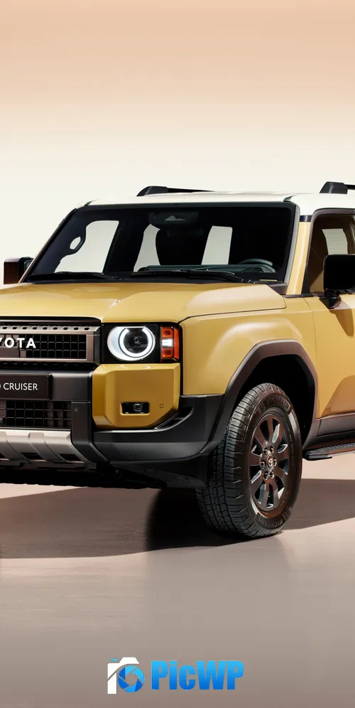 Toyota Land Cruiser First Edition 3K Mobile Wallpaper