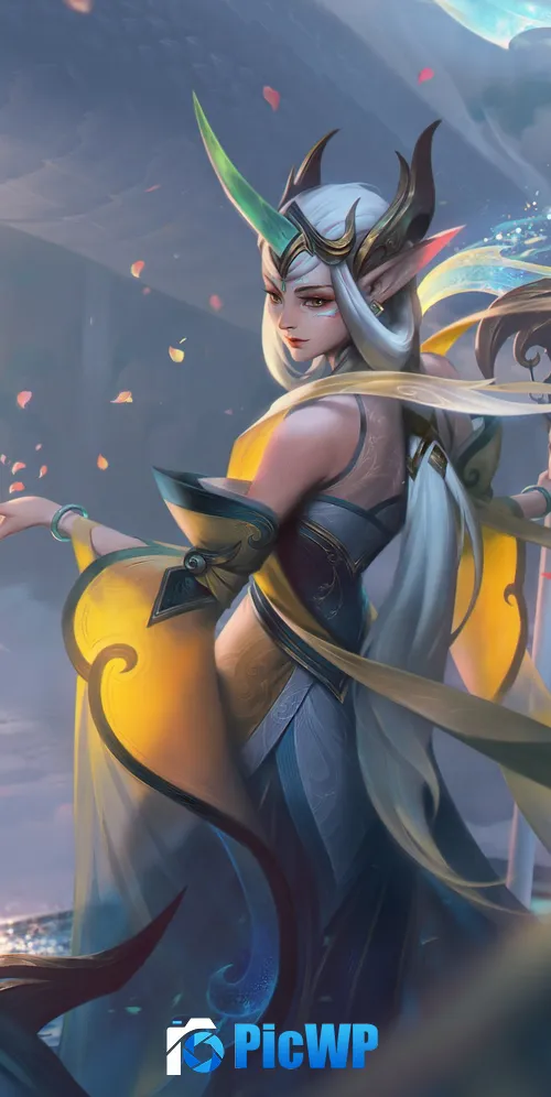 Soraka (LoL) Immortal Journey 3K Mobile Wallpaper