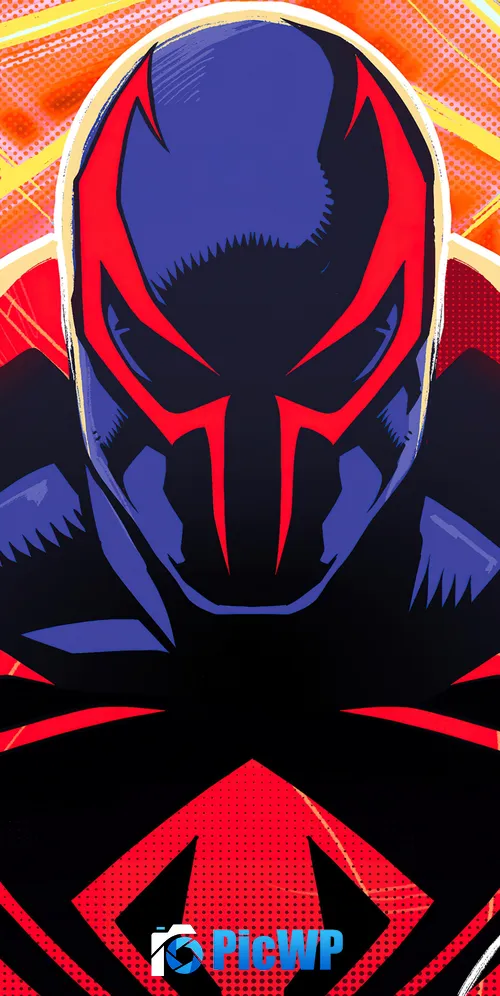 Spider-Man 2099 Artwork 3K Mobile Wallpaper