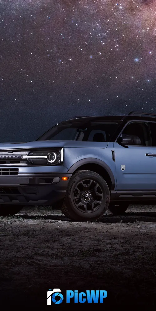 Ford Bronco Sport Milky Way 3K Mobile Wallpaper