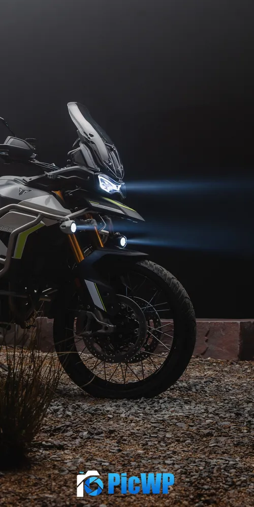 Triumph Tiger 900 Rally Aragon Edition 3K Mobile Wallpaper