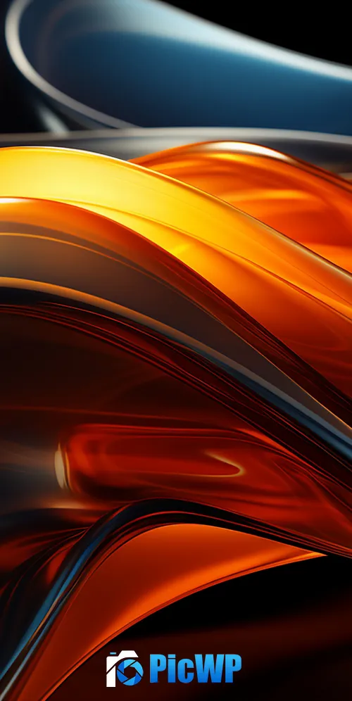 Glass Abstract background 3K Mobile Wallpaper