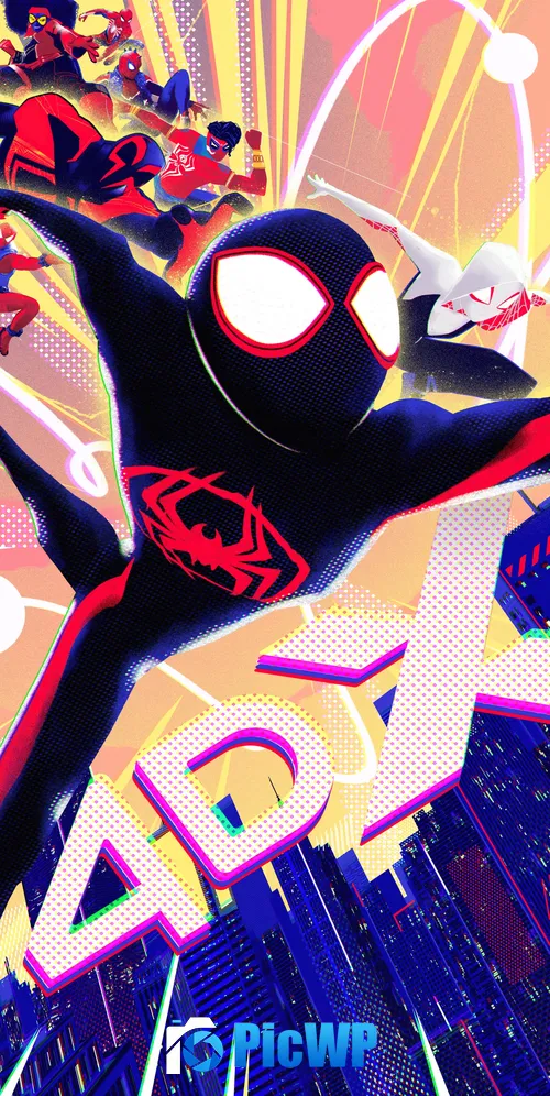 Spider-Man: Across the Spider-Verse 4DX 3K Mobile Wallpaper