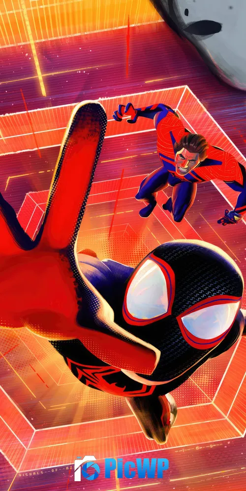 Miguel O'Hara Spider-Man: Across the Spider-Verse 3K Mobile Wallpaper