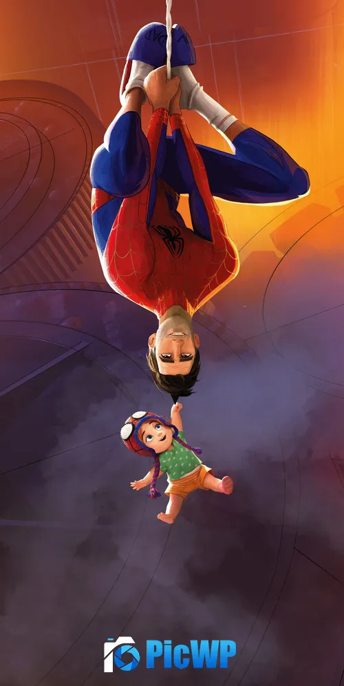 Peter B Parker Spider-Man: Across the Spider-Verse 3K Mobile Wallpaper