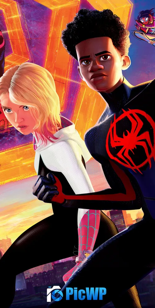Spider-Man: Across the Spider-Verse Movie poster 3K Mobile Wallpaper