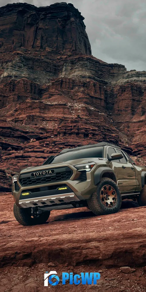 Toyota Tacoma Trailhunter Pickup truck 3K Mobile Wallpaper
