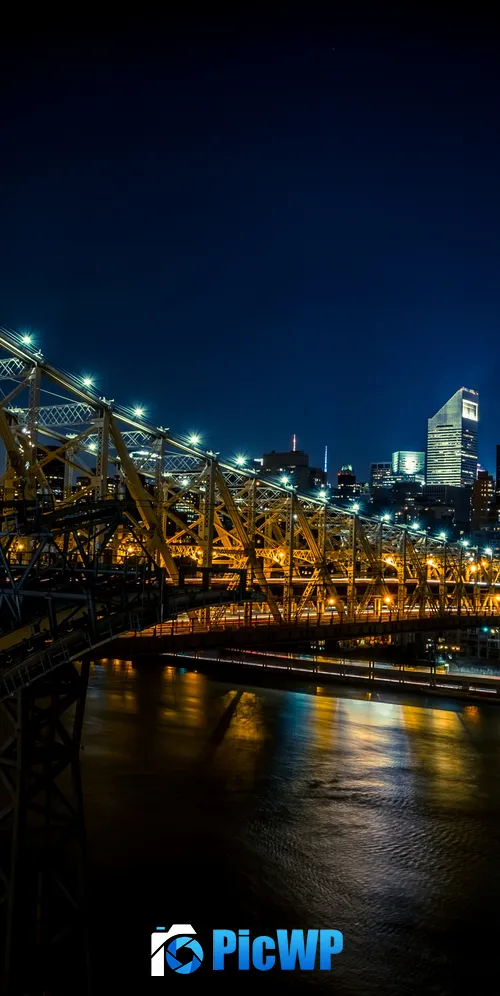 Queensboro Bridge New York City 3K Mobile Wallpaper