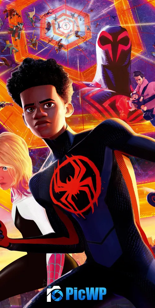 Spider-Man: Across the Spider-Verse iPhone 3K Mobile Wallpaper