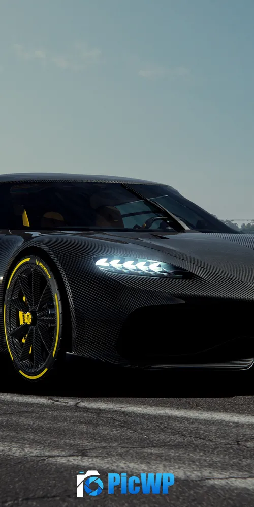 Koenigsegg Gemera Carbon Fiber 3K Mobile Wallpaper