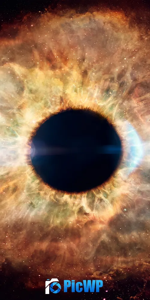 Helix Nebula Eye 3K Mobile Wallpaper