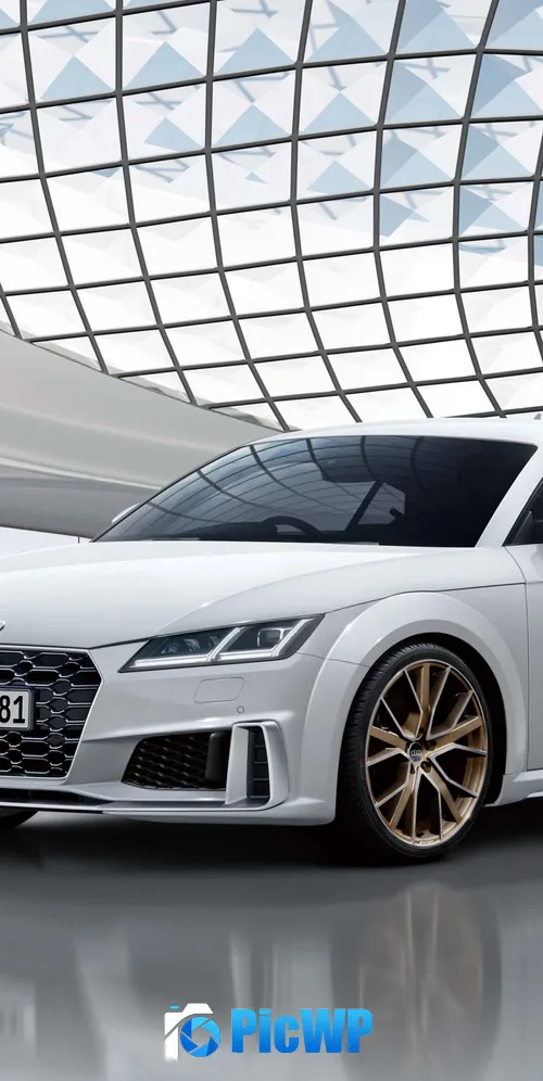 Audi TTS Coupe 2023 3K Mobile Wallpaper