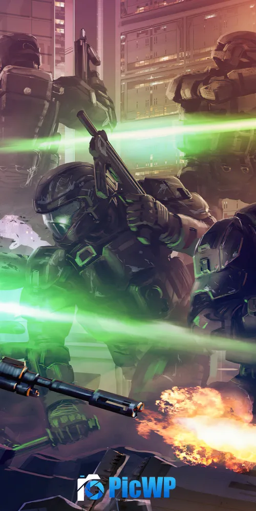 Halo 3: ODST Artwork 3K Mobile Wallpaper