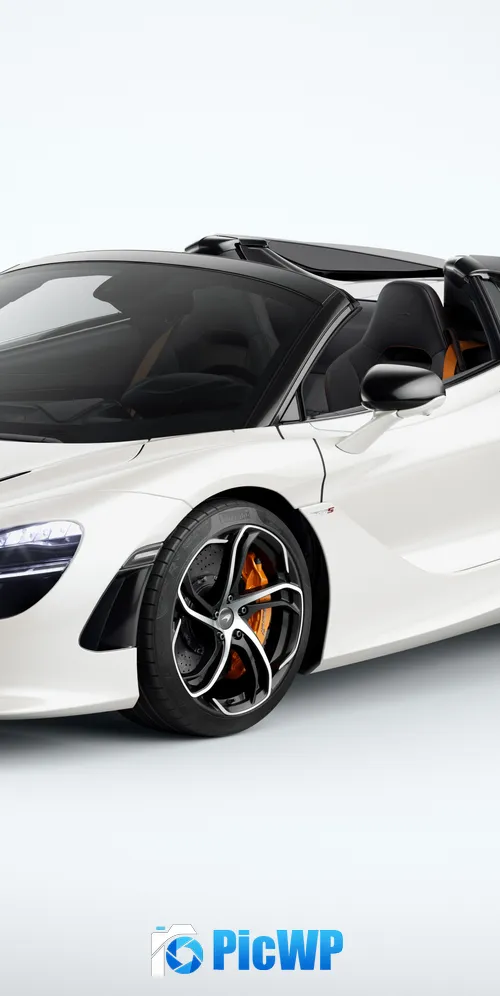 McLaren 750S Spider 3K Mobile Wallpaper