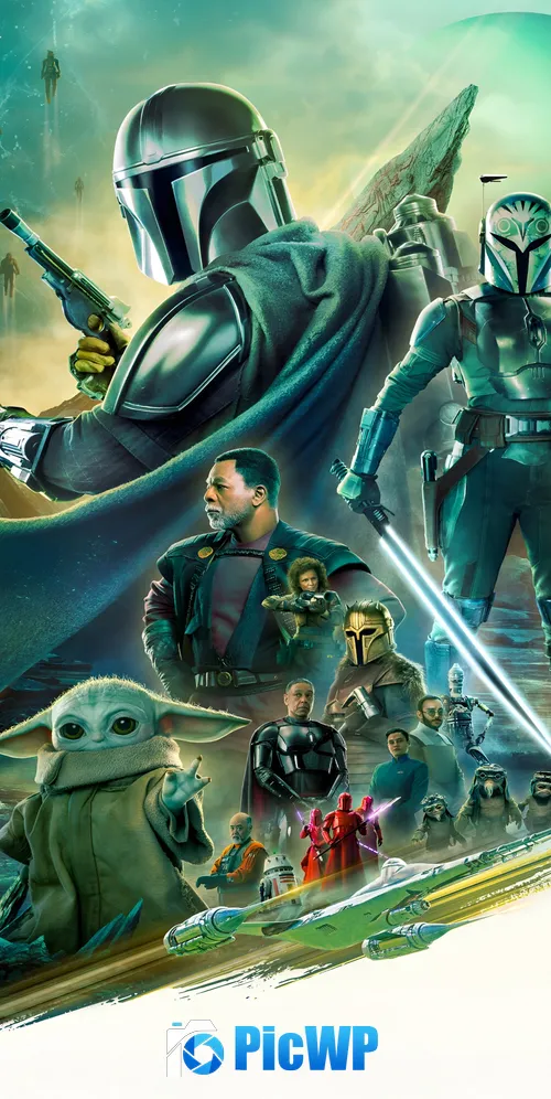 The Mandalorian 3K Mobile Wallpaper
