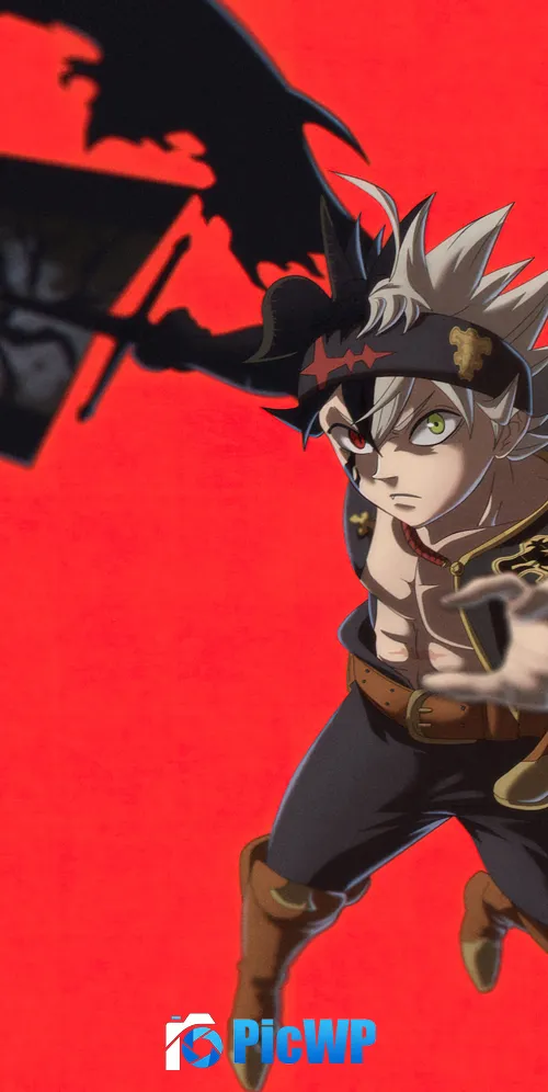 Asta Red background 3K Mobile Wallpaper