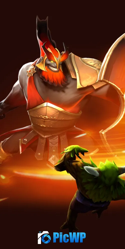 Dota 2 Mars 3K Mobile Wallpaper