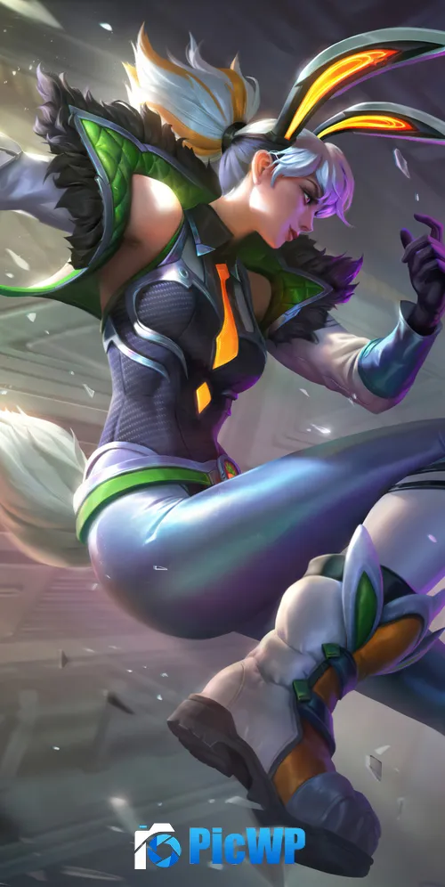 Battle Bunny Prime Riven League of Legends 3K Mobile Wallpaper