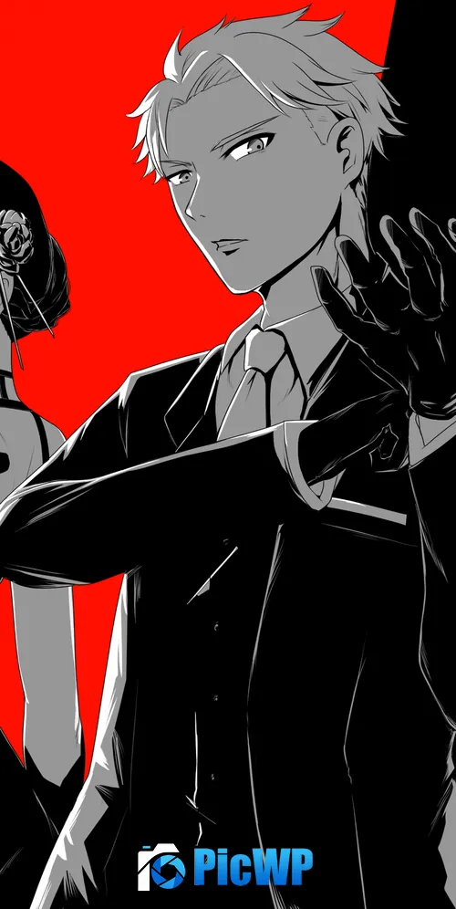 Spy x Family Loid Forger 3K Mobile Wallpaper