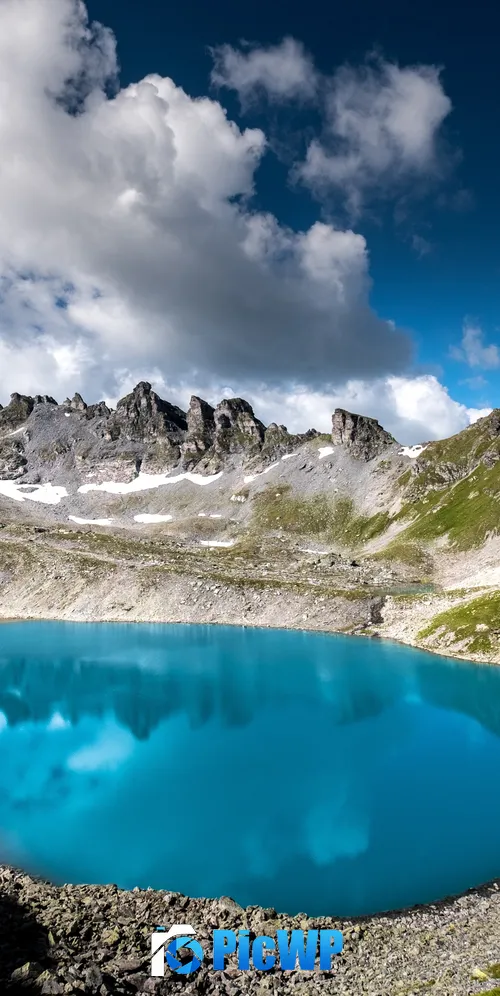 Pizol five lake hike Alps 3K Mobile Wallpaper