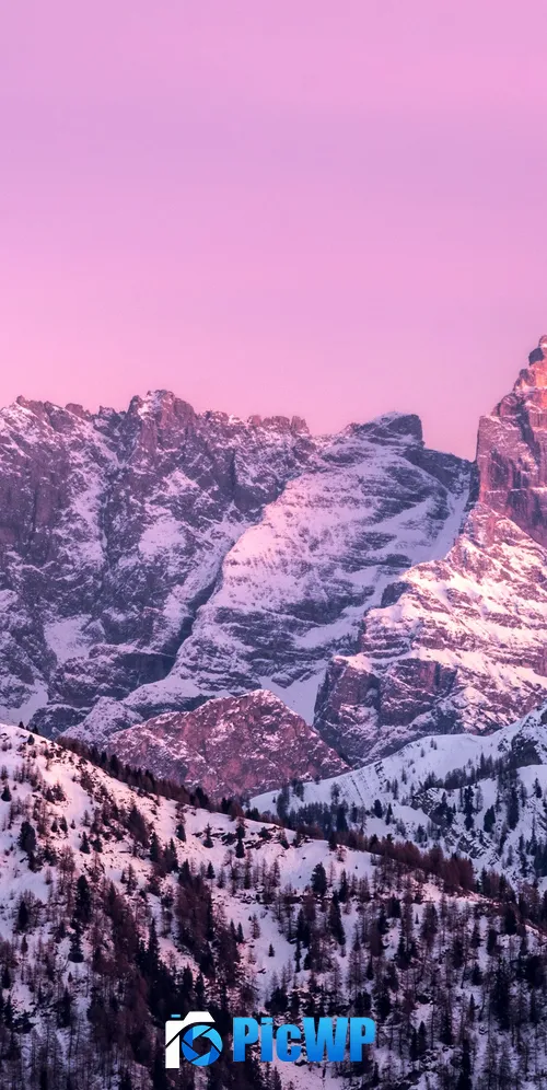 Mountain range Italy 3K Mobile Wallpaper