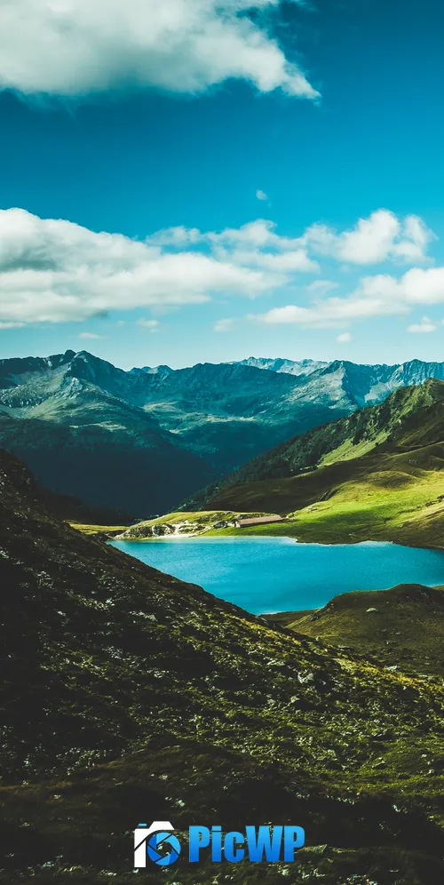 Lake Cadagno Piora valley 3K Mobile Wallpaper