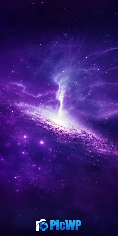 Universe Spiral 3K Mobile Wallpaper