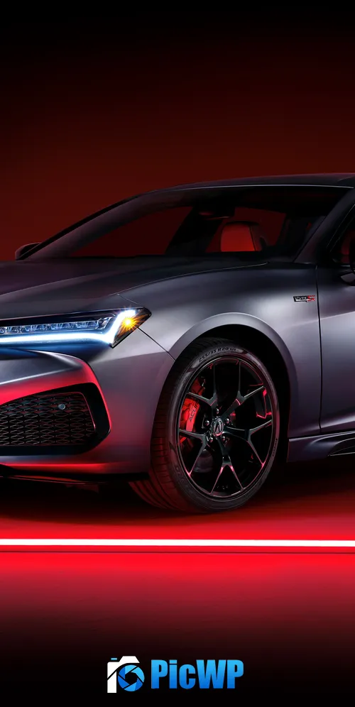 Acura TLX Type S Sports sedan 3K Mobile Wallpaper