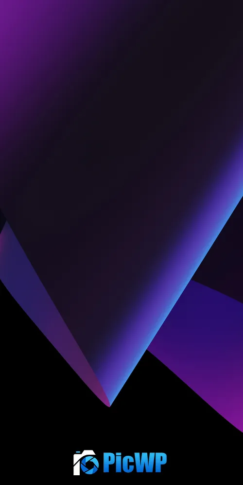 Purple abstract Black background 3K Mobile Wallpaper
