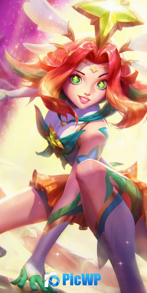 Star Guardian Neeko League of Legends 3K Mobile Wallpaper
