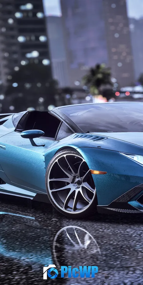Lamborghini Huracan Need for Speed Heat 3K Mobile Wallpaper