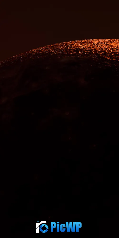 Moon CGI 3K Mobile Wallpaper