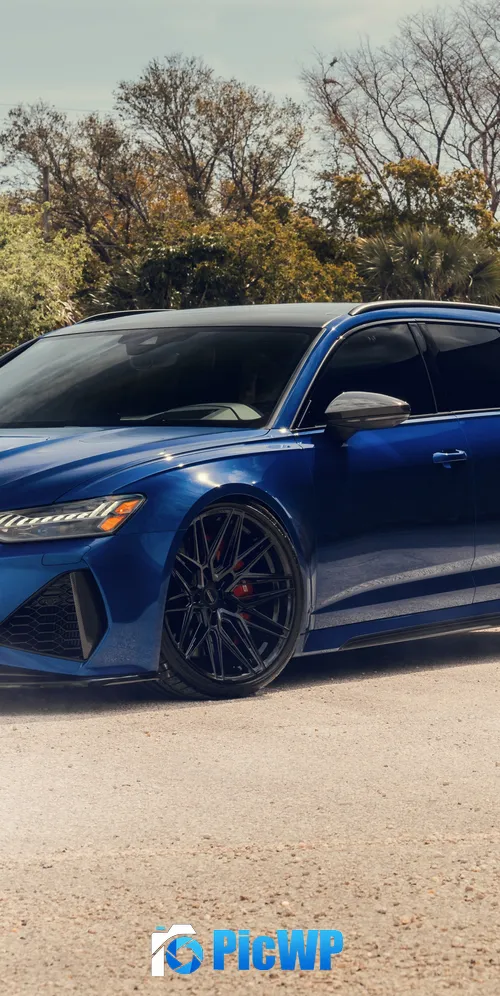 Audi RS 6 Avant 3K Mobile Wallpaper