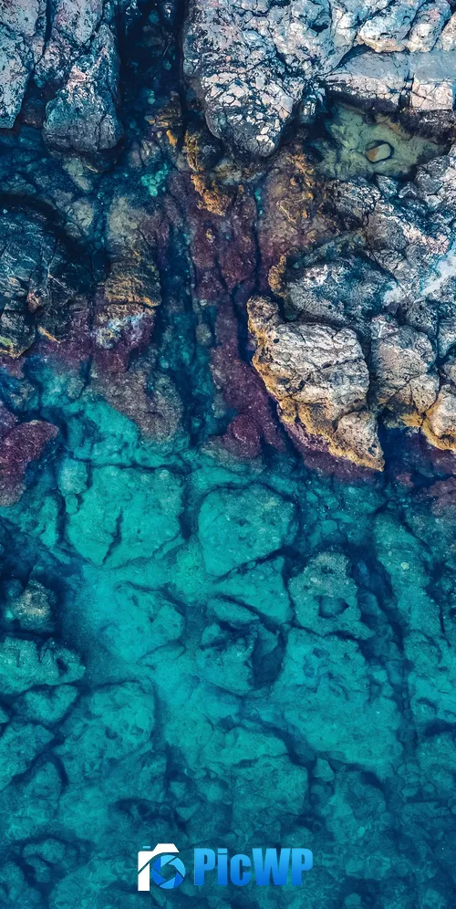 Adriatic Sea Aerial view 3K Mobile Wallpaper