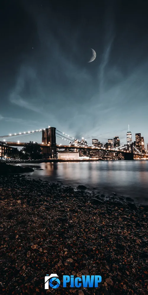 Brooklyn Bridge New York City 3K Mobile Wallpaper