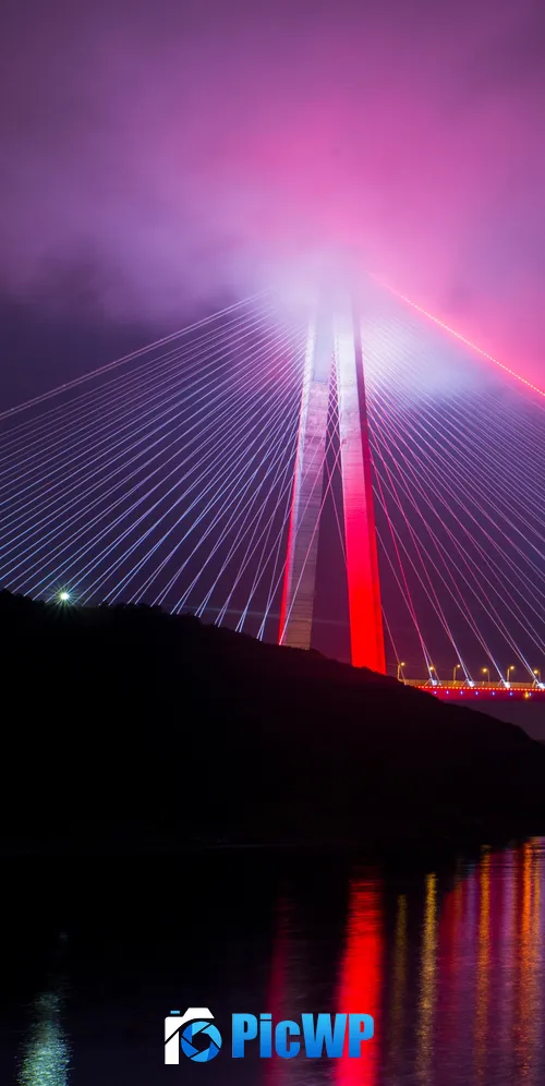 Yavuz Sultan Selim Bridge Istanbul 3K Mobile Wallpaper