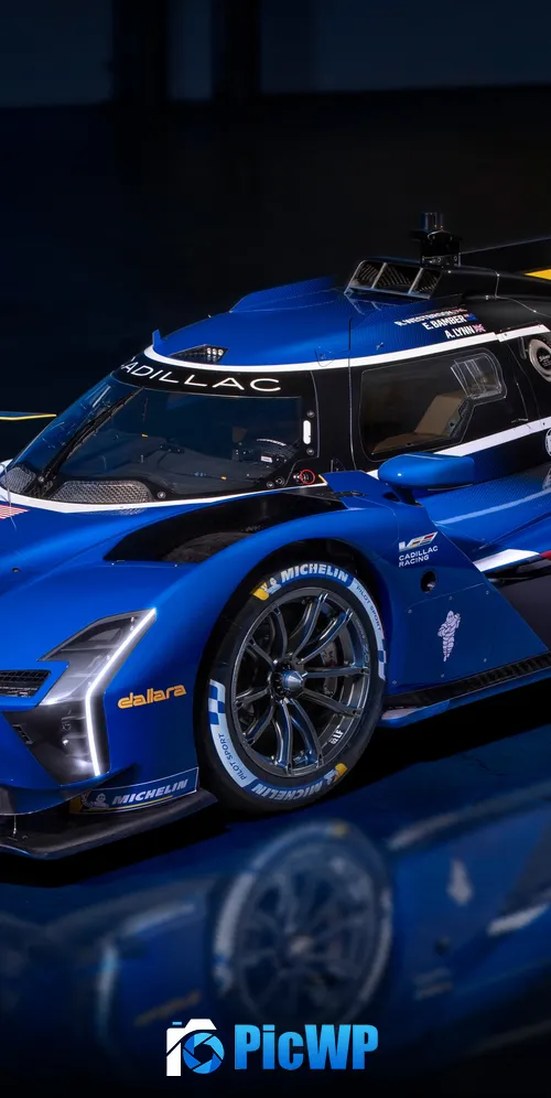 Cadillac V-LMDh Prototype 3K Mobile Wallpaper